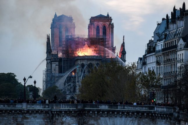 French health officials warn of lead pollution risks after Notre-Dame blaze