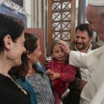 ‘Resist’: Pope meets Roma family hounded by racist mobs in Rome