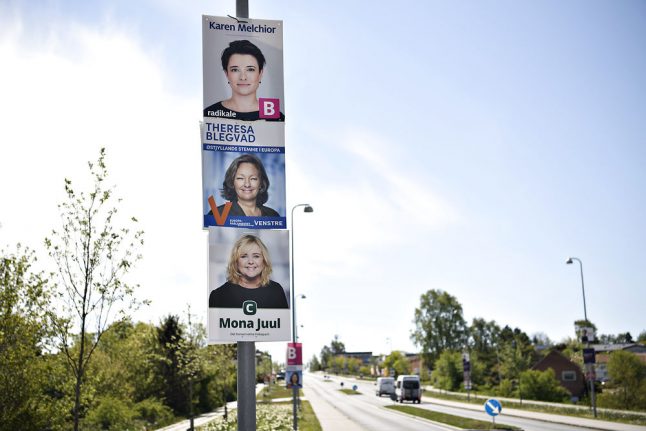 General election: Danish Social Liberals, Conservatives hit highs in poll