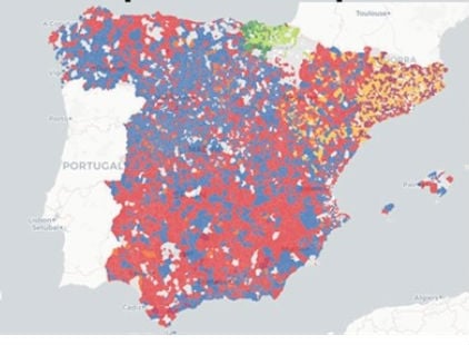 MAP: Who's running your local council in Spain?