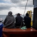 Families rescued off Libya allowed to land in Italy