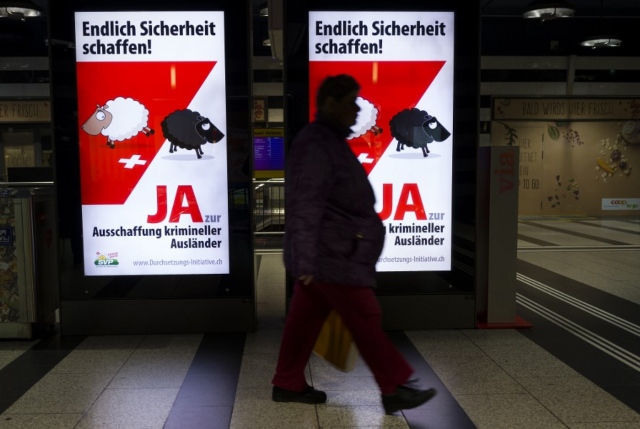 Seven out of ten foreign criminals deported from Switzerland