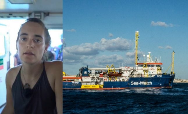 Migrant rescue ship captain faces jail time for landing migrants in Italy