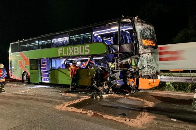 Seven people injured after two Flixbus accidents in Germany