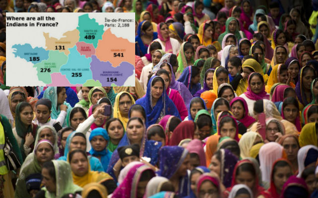 Revealed: Where the Indian population lives in France