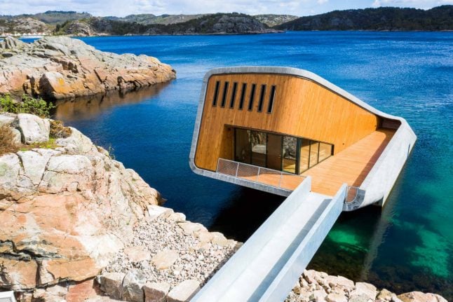 Europe’s first underwater restaurant opens in Norway