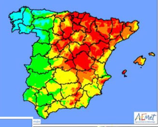 Heatwave: Half of Spain on alert as mercury tops 42C