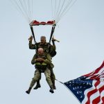 VIDEO: American D-Day veteran parachutes into France again at the age of 97