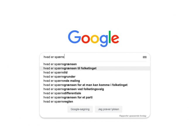 Google reveals Danes' record appetite for general election news