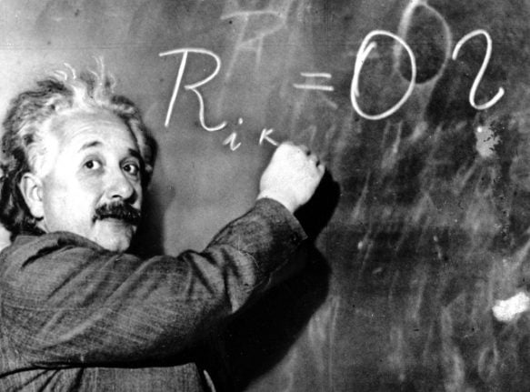 Albert Einstein's handwritten letter to go on show in Stockholm