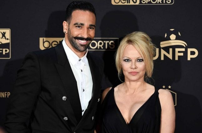 Baywatch star Pamela Anderson splits from French footballer boyfriend