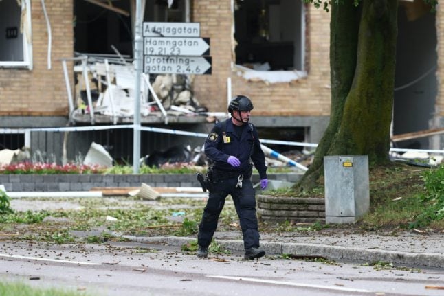 'Absolutely incredible' no-one was seriously injured in Linköping explosion: police