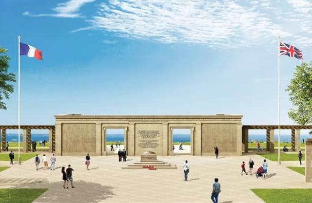 Why is a British D-Day memorial in Normandy so controversial?
