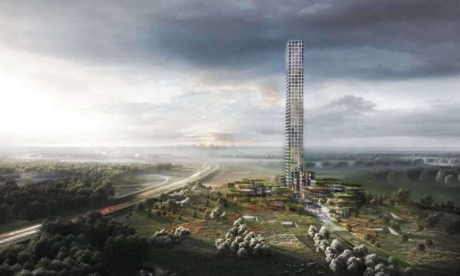 Danish fashion giant puts brakes on construction of Scandinavia’s tallest tower