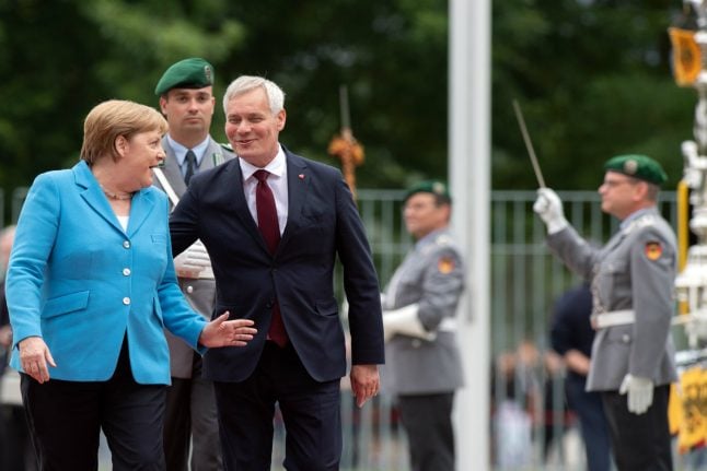 Merkel suffers third shaking spell as questions persist about Chancellor's health