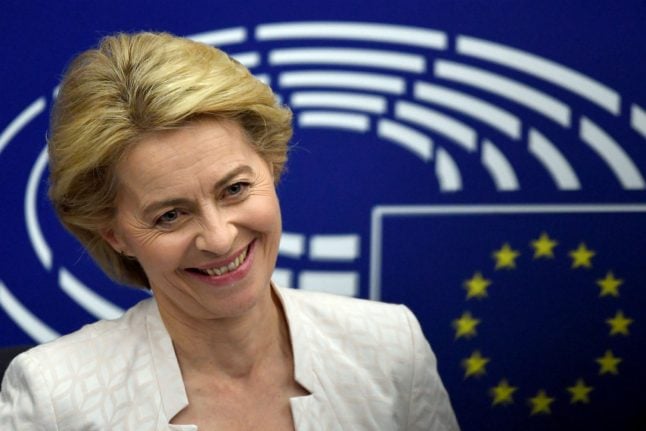 Germany’s von der Leyen elected as first woman to lead European Commission
