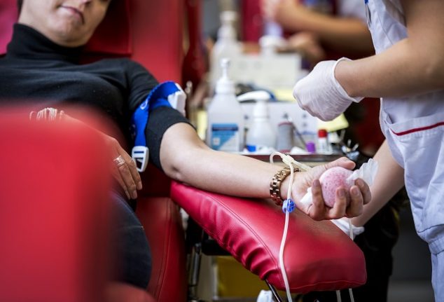 Sweden calls for more donors as knife crime and holidays lead to blood shortage