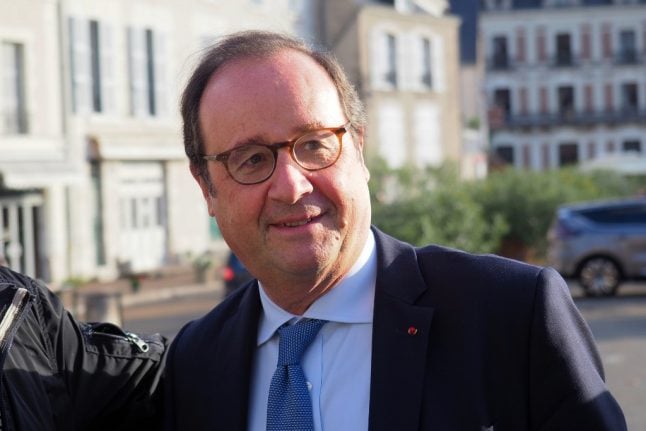 Former French president Hollande unveils surprise new career as actor