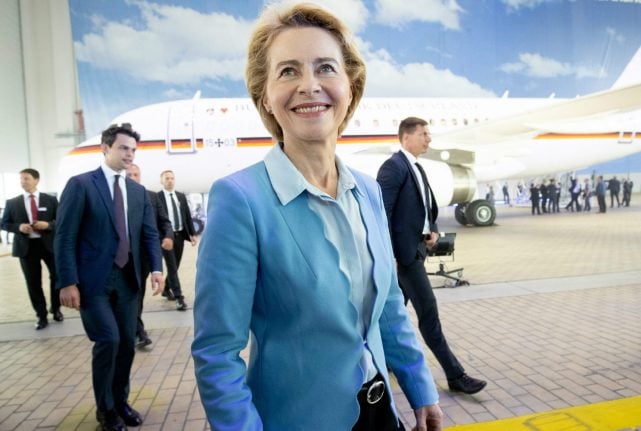Could Germany's defence minister take EU top job?