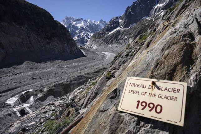 This is how climate change is affecting France's Mont Blanc mountain