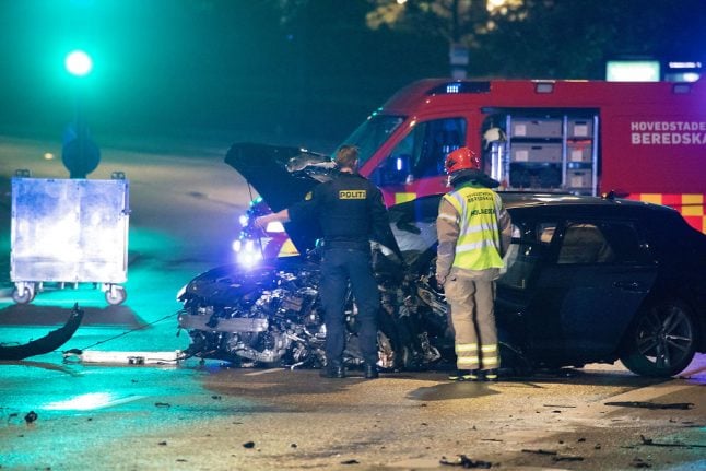 Man charged over Copenhagen police officer death in bridge crash