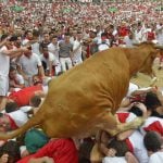 Americans seriously injured after being gored at Spain’s Pamplona bull run