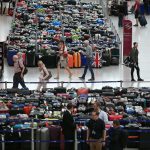 Chaos at Düsseldorf Airport as passengers forced to leave luggage behind