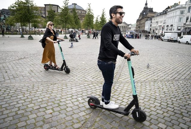 Denmark's electric scooters to come under scrutiny for impact on traffic and environment