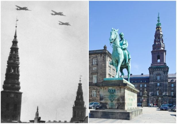 In pictures: Denmark during World War Two and today