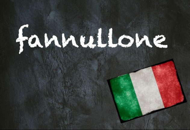 Italian word of the day: 'Fannullone'