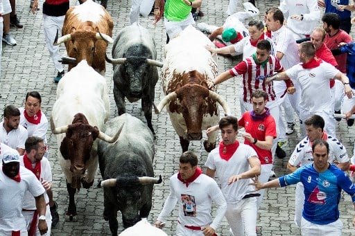 One more American and a Brit injured in Spain’s Pamplona bull run