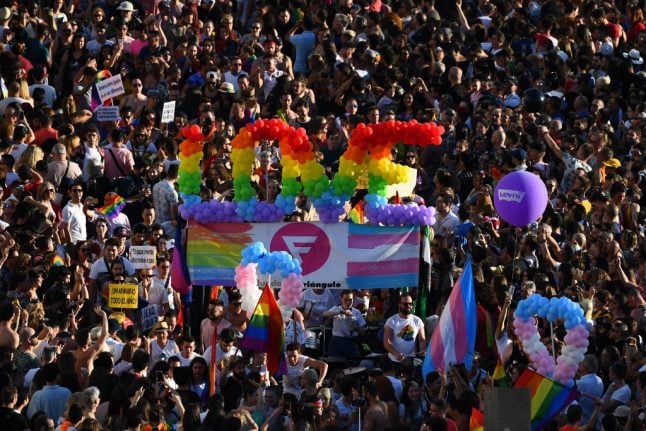 In pics: 400,000 march through Madrid for Gay Pride