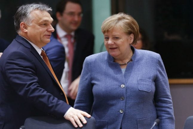 Merkel to mark Iron Curtain anniversary with Orban amid new divides