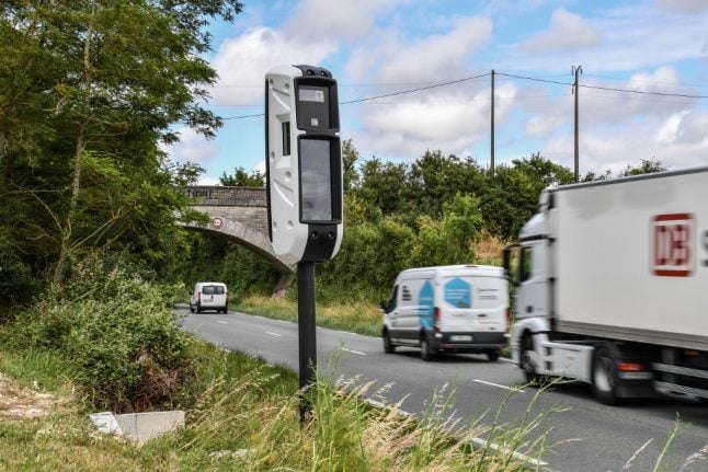 Dozens of France's new 'invincible' speed cameras have already been vandalised