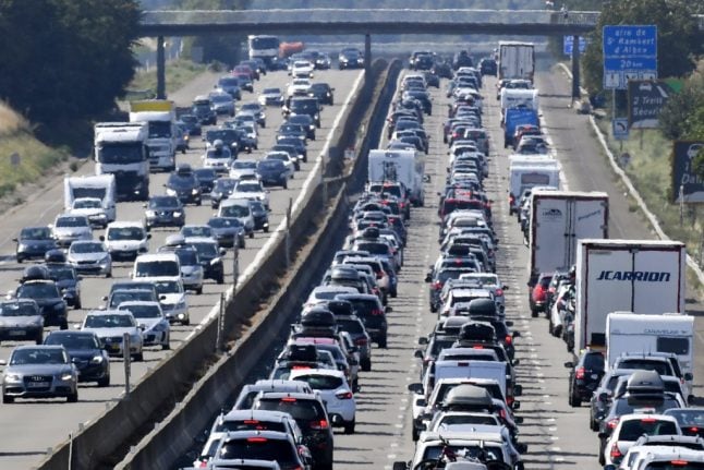 Traffic jam warnings across France for 'worst day of the summer'