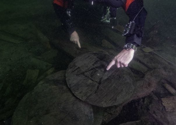 Divers find 500-year-old Danish beer barrels in Swedish wreck