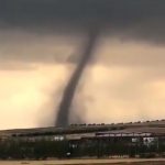 Twister: Video footage catches powerful tornado in southern Spain