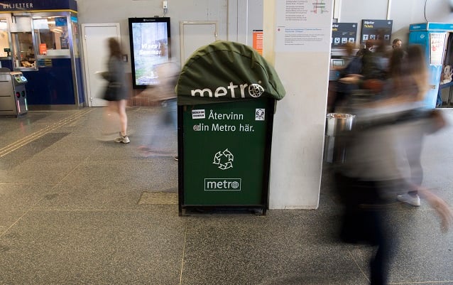 Sweden’s largest free newspaper, Metro, confirms shutdown