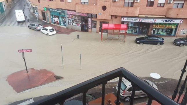 WATCH: Cars swept away in flash floods as Madrid hit by storms