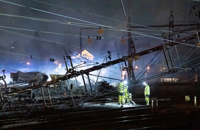 Thousands of passengers affected by train delays after fire in southern Sweden