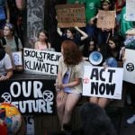 Hundreds of US teens join Greta Thunberg in UN protest