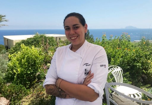 How life on a tiny Aeolian island inspired Italy's top female chef