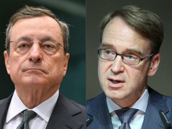 German central bank chief slams ECB for 'unnecessary stimulus'