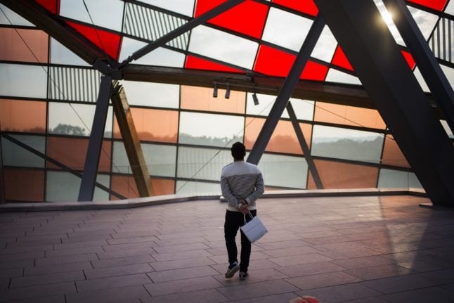 Knife attacker badly damages artwork at Paris' Pompidiou Centre