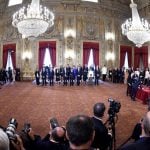 Italy swears in its new pro-European coalition government