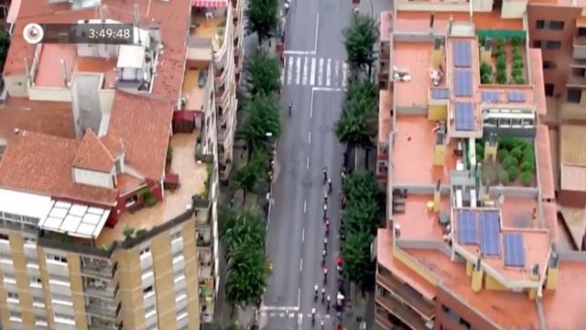 Rooftop weed plantation revealed during Spain’s La Vuelta cycle race coverage