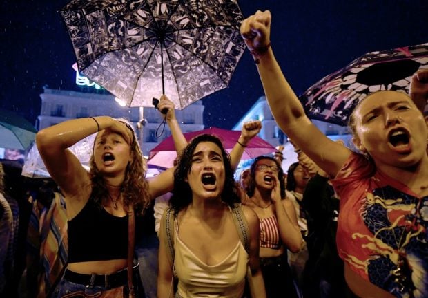 'They're murdering us': Protests held across Spain against gender violence