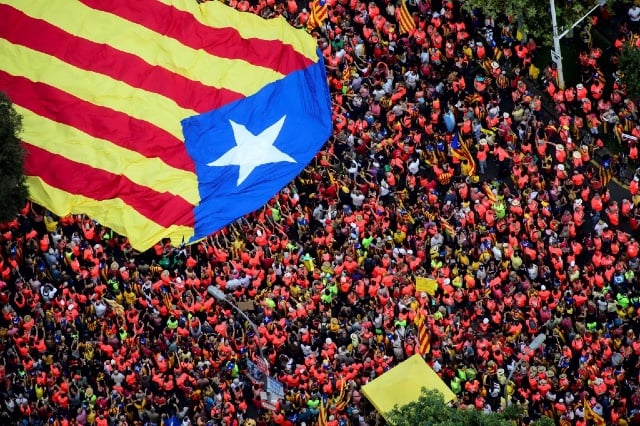 Divided Catalan separatists to rally ahead of court verdicts