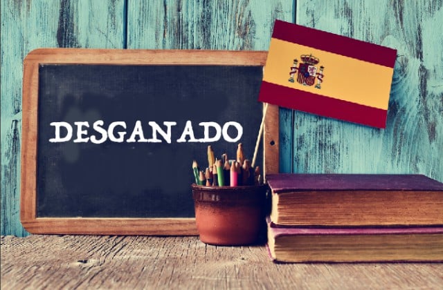 Spanish Word of the day: 'Desganado'