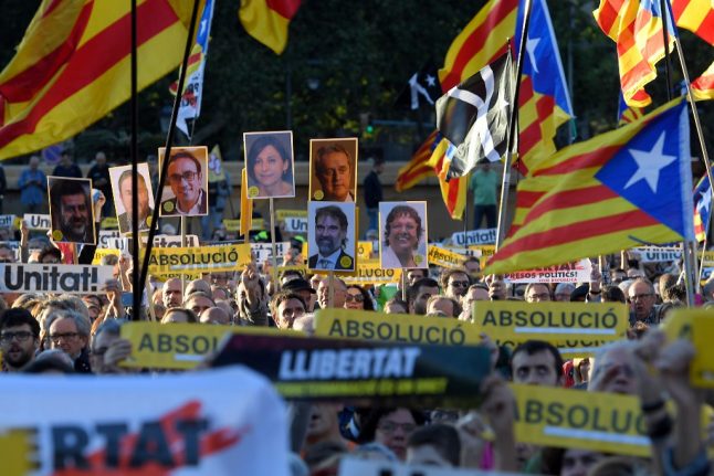 Catalonia tense ahead of verdict to decide fate of separatist leaders